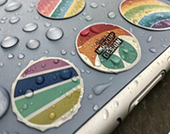 چاپ و برش لیبل PVC